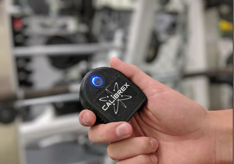 Calibrex beeps weightlifters' ears if their form is off