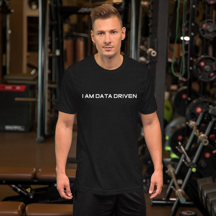 I am data driven unisex T-shirt - Black - Calibrex